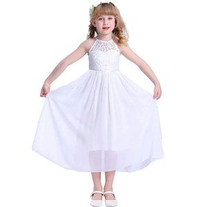 Happy Rose Girls Lace Wedding Long Dress, Size: 14